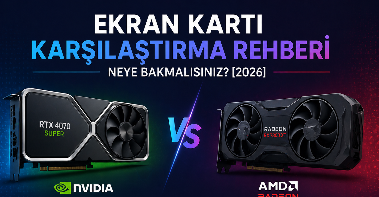 Ekran Kartı Karşılaştırma Rehberi: Neye Bakmalısınız? [2026]