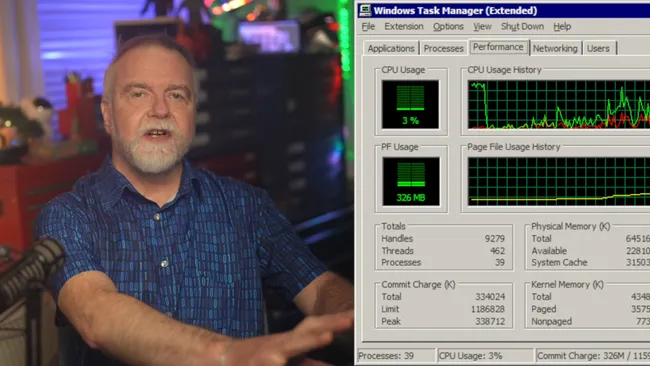 Microsoft mühendisi, orijinal Görev Yöneticisi’nin 90’ların bilgisayarlarında sorunsuz çalışabilmesi için yalnızca 80 KB büyüklüğünde olduğunu söylüyor.