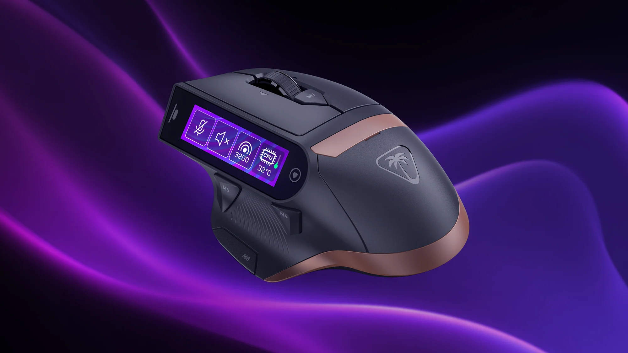 Turtle Beach MC7: Dokunmatik Ekranlı ve Değiştirilebilir Bataryalı Gaming Mouse – Fiyatı ve Özellikleri