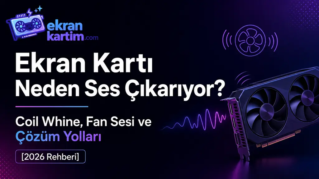 Ekran Kartı Neden Ses Çıkarıyor? Coil Whine, Fan Sesi ve Çözüm Yolları [2026 Rehberi]