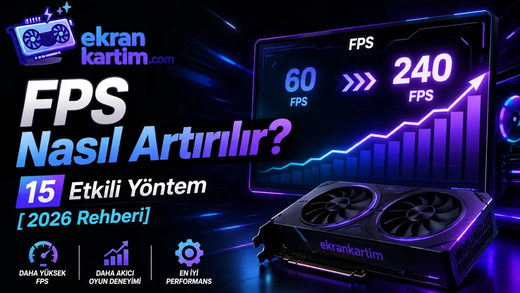 FPS Nasıl Artırılır? 15 Etkili Yöntem [2026 Rehberi]