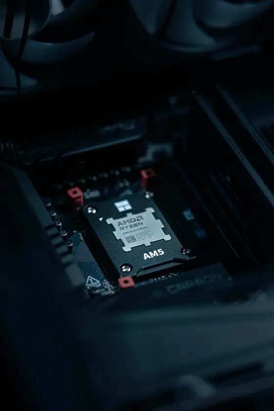 Detaylı AMD CPU Görseli