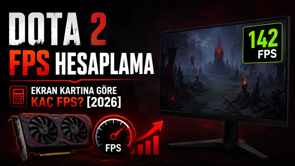 Dota 2 FPS Hesaplama: Ekran Kartına Göre Kaç FPS Alırsın? [2026]